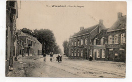 59 - WORMHOUT - Rue De Bergues - Animée - 1915  (I147) - Wormhout
