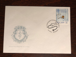 POLAND FDC COVER 2005 YEAR POLISH DOCTORS HEALTH MEDICINE STAMPS - FDC