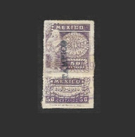 SE)1919 MEXICO, FISCAL STAMP OF 50 C WITH TAMPICO DISTRICT, USED - Mexico