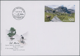 Suisse - 2019 - Val Mora - Blockausschnitte - Ersttagsbrief FDC ET - Briefe U. Dokumente