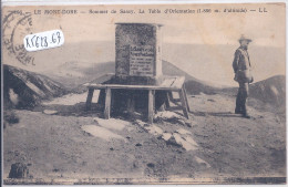 LE MONT-DORE- SOMMET DE SANCY- LA TABLE D ORIENTATION - Le Mont Dore
