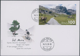 Suisse - 2019 - Val Mora - Blockausschnitte - Ersttagsbrief FDC ET - Cartas & Documentos