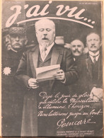 Revue Hebdomadaire "J'ai Vu" N° 36 Du 24 Juillet 1915 - Grande Guerre: Le Discours De Poincaré - 1900 - 1949