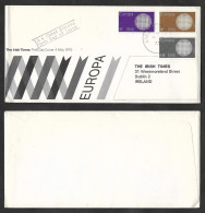 SE)1970 IRELAND, EUROPE BROADCASTS, IRISH TIME, FDC - Ungebraucht