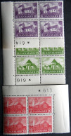 Denmark  1944 Dorfkirchen  MiNr.282-284    MNH (**)   ( Lot KS 1693 ) - Ongebruikt