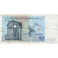 Billet, Tunisie, 10 Dinars, 2005, 2005-11-07, KM:90, TB - Tunesien