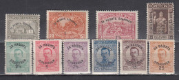 Bulgaria 1920 - "Pour Nos Prisonniers", Timbres Avec Surchage, YT 132/41, MNH** - Unused Stamps