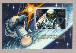 RUSSIA USSR 1980●Mi Bl.145 15th Anniversary Of First Walk In Space  MNH - Russie & URSS