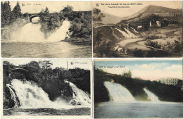 COO : La Cascade - Lot De 4 Cartes Différentes - Stavelot