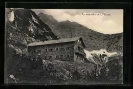 AK Karwendelhaus, Berghütte Im Hochgebirge  - Zu Identifizieren