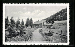 AK Toni-Hütte, Berghütte Am Risserkopf  - Zu Identifizieren