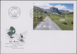 Suisse - 2019 - Val Mora - Block - Ersttagsbrief FDC ET - Briefe U. Dokumente