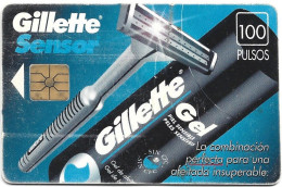 Phonecard - Gillette, N°1350 - Pubblicitari
