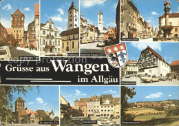 72267777 Wangen Allgaeu St. Martins Tor Rathaus Martins-Kirche Herrenstrasse Ese - Wangen I. Allg.