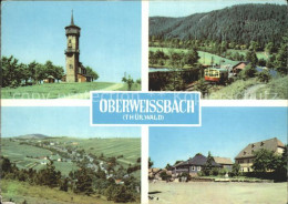 72264407 Oberweissbach Teilansicht Turm Bahn Oberweissbach - Oberweissbach