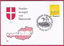 Österreich MNr. 2402 Sonderstempel 30. 5. 2003, Bodensee - Briefe U. Dokumente