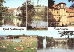 72263583 Bad Salzungen Hufeland-Sanatorium Kurhaus Haunscher Hof Schwimmbad 3 Ei - Bad Salzungen