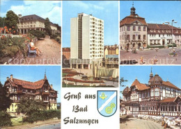 72263582 Bad Salzungen Kuhrhaus Hochhaus Am Leninplatz Markt Gradierwerk Bad Sal - Bad Salzungen