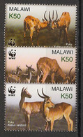 MALAWI - 2003 - N°YT. 713 à 715 - Cobe De Vardon / WWF - Neuf Luxe ** / MNH / Postfrisch - Malawi (1964-...)