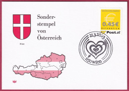 Österreich MNr. 2402 Sonderstempel 21. 3. 2003, 1150 Wien - Covers & Documents