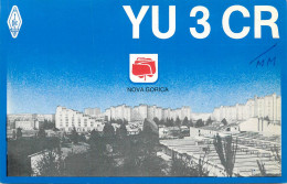 QSL Card Yugoslavia Amateur Radio Station YU3CR Y03CD Narwi - Radio Amateur