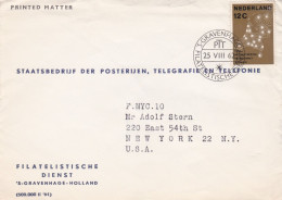 From Netherlands To USA - 1962 - Lettres & Documents