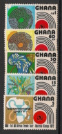 GHANA - 1972 - N°YT. 425 à 429 - Foire Commerciale - Neuf Luxe ** / MNH / Postfrisch - Ghana (1957-...)