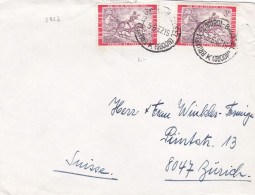 From Belgium  To Swiss - 1967 - Lettres & Documents
