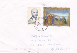 From Belgium  To Swiss - 1995 - Lettres & Documents