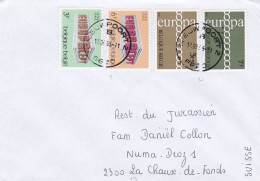 From Belgium To Swiss - 1995 - Brieven En Documenten