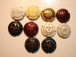 Cap. 69. Champagne Moët & Chandon Dix Capsules Différentes - Moet Et Chandon