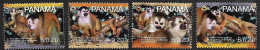 Panama MNH ** 2007 : Complete Set 4/4 : Red-backed Squirrel Monkey - Saimira Oerstedi - Scimmie