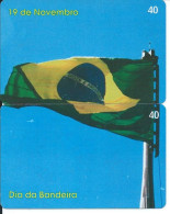 Drapeau Puzzle 2  Télécartes Brésil Phonecard  Telefonkarte (P 38) - Brasil