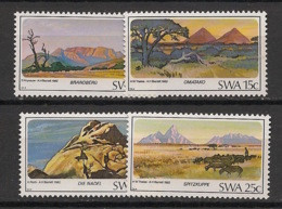 SWA / South West Africa - 1982 -  N°YT. 481 à 484 - Montagnes - Neuf Luxe ** / MNH / Postfrisch - Namibia (1990- ...)