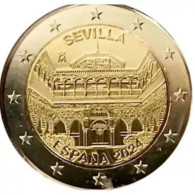 Spanje 2024   2 Euro Commemo "Kathedraal Van Sevilla"    UNC Uit De Rol  -  UNC Du Rouleaux !!!! - Spagna