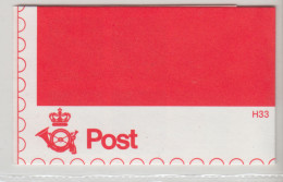 Denmark Booklet 1989 - H33 MNH ** - Postzegelboekjes