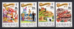 GB JERSEY - 1990 FESTIVAL OF TOURISM SET (4V) SG 521-524 FINE MNH ** - Jersey