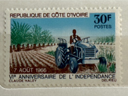 1966 MNH Anniversaire De L’indépendance - Costa D'Avorio (1960-...)