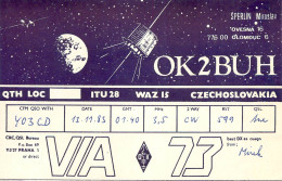 QSL Card Czechoslovakia Radio Amateur Station OK2BUHJ Y03CD 1983 Miroslav - Radio Amateur