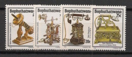 BOPHUTHATSWANA - 1982 - N°YT. 92 à 95 - Telephone - Neuf Luxe ** / MNH / Postfrisch - Bofutatsuana