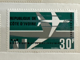 1966 MNH  Air Afrique - Côte D'Ivoire (1960-...)