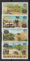 TANZANIA - 1977 - N°Mi. 74 à 77 - Safari Rallye - Neuf Luxe ** / MNH / Postfrisch - Tansania (1964-...)