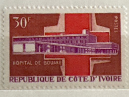 1966 MNH  Hopital De Bouake - Côte D'Ivoire (1960-...)