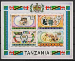 TANZANIA - 1977 - N°Mi. Bloc 9 (87) - Queen Elisabeth II - Neuf Luxe ** / MNH / Postfrisch - Tanzania (1964-...)