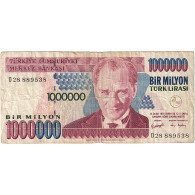 Turquie, 1000000 Lira, 1970-10-14, TTB - Turchia