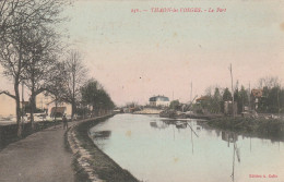 Thaon Les Voges   Le Port Canal ( Peniche ) Edition Calin - Thaon Les Vosges