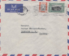 Sudan 1952: Air Mail Khartoum To Iserlohn - Soudan (1954-...)