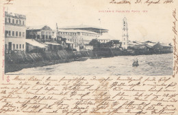 Zanzibar 1901: Post Card To Hamburg - Tanzania (1964-...)