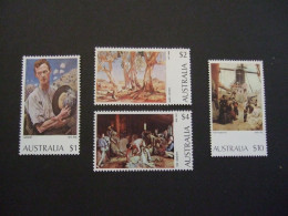 Australia 1974 Paintings Lot Of 4 Stamps MNH ** (A26-09-TVN) - Nuevos
