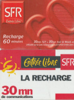 A26 - 2 TELECARTES SFR Pour 1 Euro - Sin Clasificación